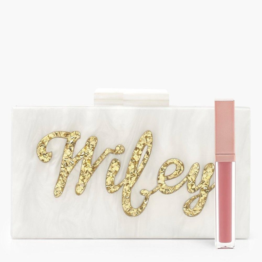 Wifey Clutch with Chain